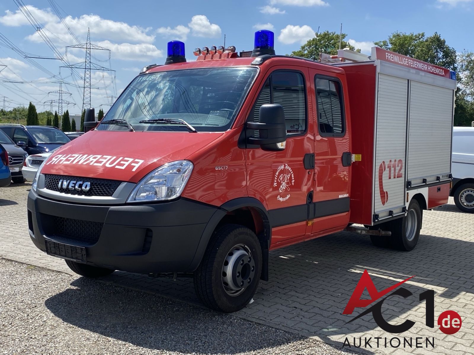 Iveco Daily 65C17D So.KFZ Löschfahrzeug TSF-W Aufbau Magirus